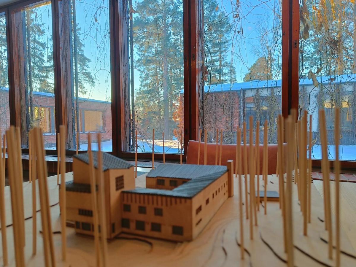 Saeynaetsalo Town Hall Saynatsalo Bagian luar foto